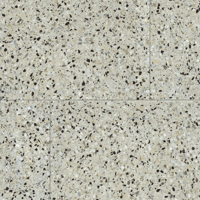 Carreau de porcelaine pour plancher et mur 24 po x 48 po Terrazzo Americana (2 pièces, 16 pieds carrés / caisse)