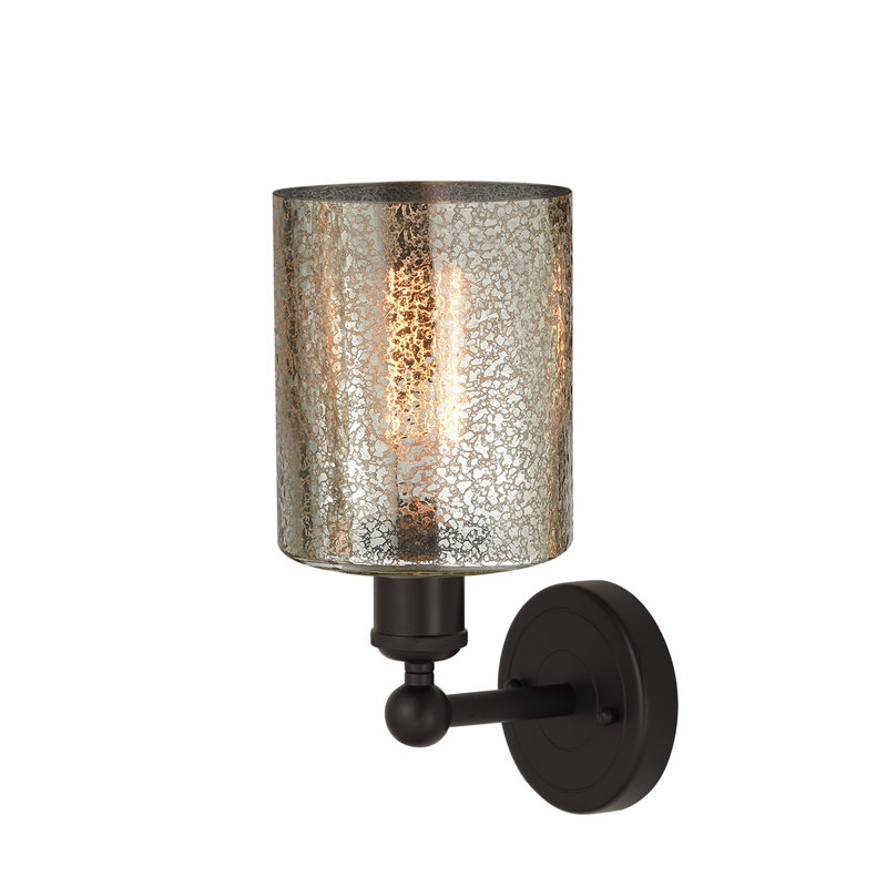 Chilchinbito Armed Sconce, Mercury, Oil Rubbed Bronze