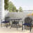 Cast Aluminum Patio With 3 Pieces And Cushions - Black, Corrosion Weather Protection, Stackable, Comfortable Table 3 Black Weather- Finish, Outdoor Chairs-120274920