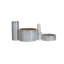 Stoneware Serveware With Vase And Candle Holder With Reactive Glaze