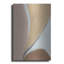  «Retro Abstract 3 Brown» par Danhui Nai, art mural en métal-1335796019