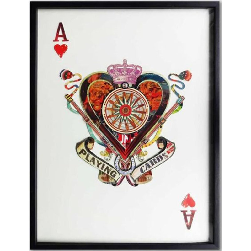Poker Card Art Decor