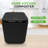 NutriChef 1 Gallons Rectangle Steel Food Storage Container