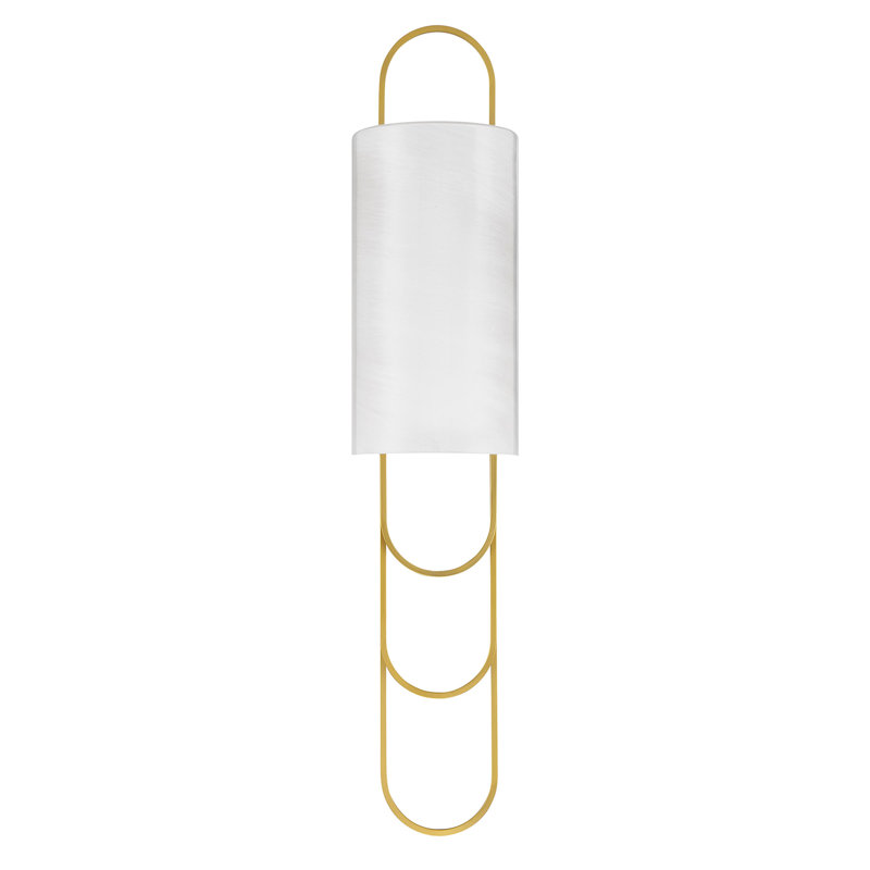 Tartine 1-Light LED Wall Sconce in Brass, Brass