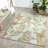 Tropical Leaf Floral Outdoor Area Rug-116192065