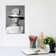 Audrey Hepburn In A Tall Two Bowed Hat by Radio Days - Wrapped Canvas Print