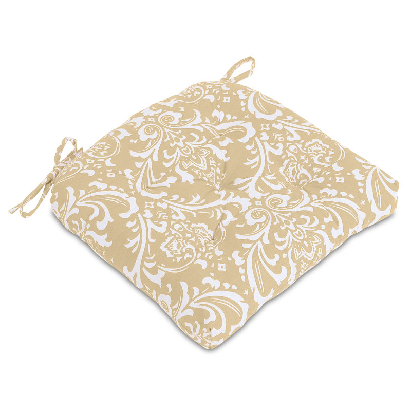 Coussin de coussin en coton fait à la main, Beige