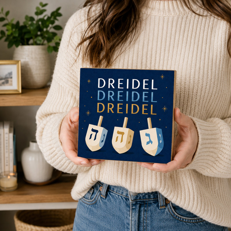 Dreidel Dreidel Dreidel Decor