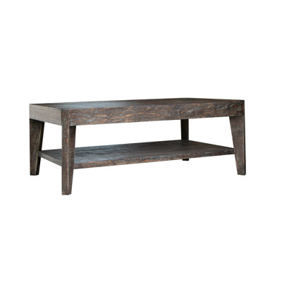 Kalliann Solid Wood Coffee Table