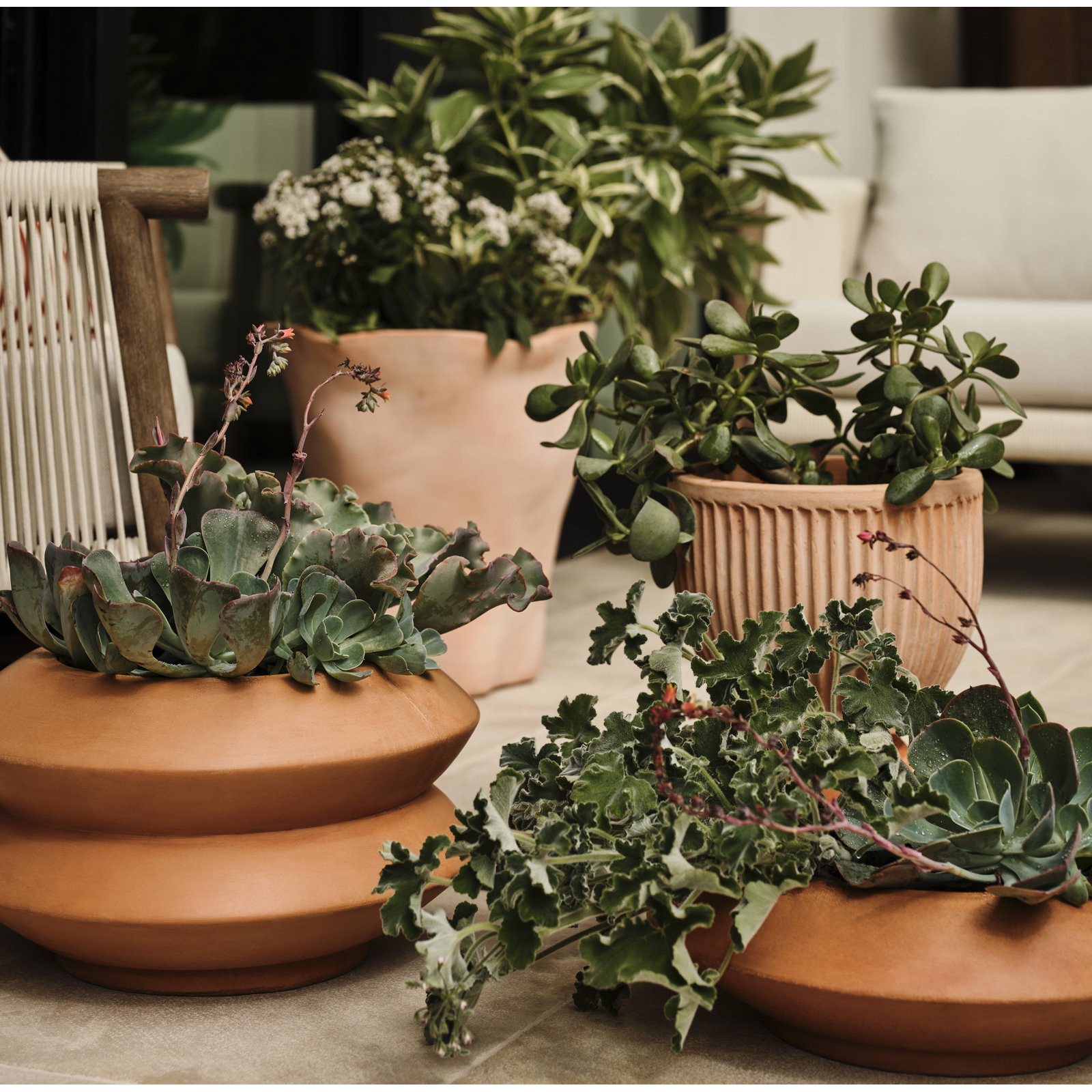 Rihanna Stacking Planter 15.5"x 9"