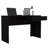 Acre Writing Computer Desk, One Drawer -Black-848434046