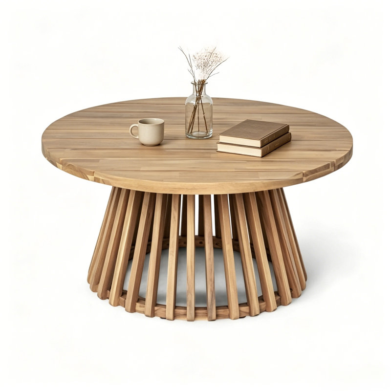 Acacia Wood Patio Coffee Table