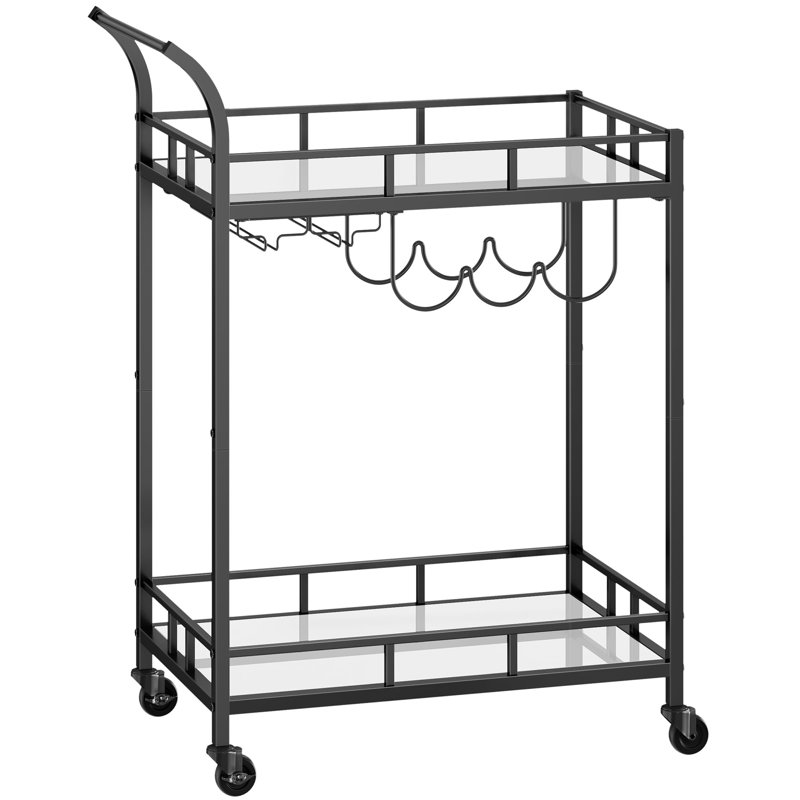 Ekamjeet Metal Bar Cart