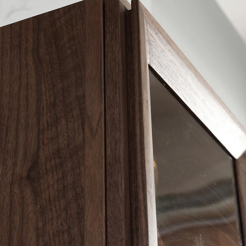 American style light luxury bookcase