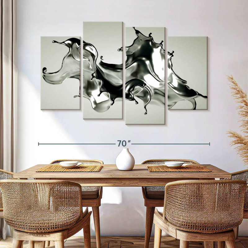 Avery Abstract Silver
