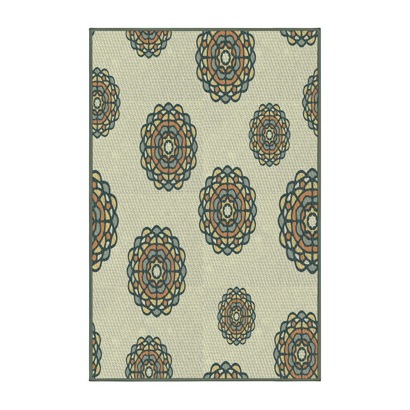 Kaylen Oriental Indoor Rug, Rectangle 5' x 7'