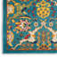 Tapis turquoise / ivoire / jaune Welaka-1623388810