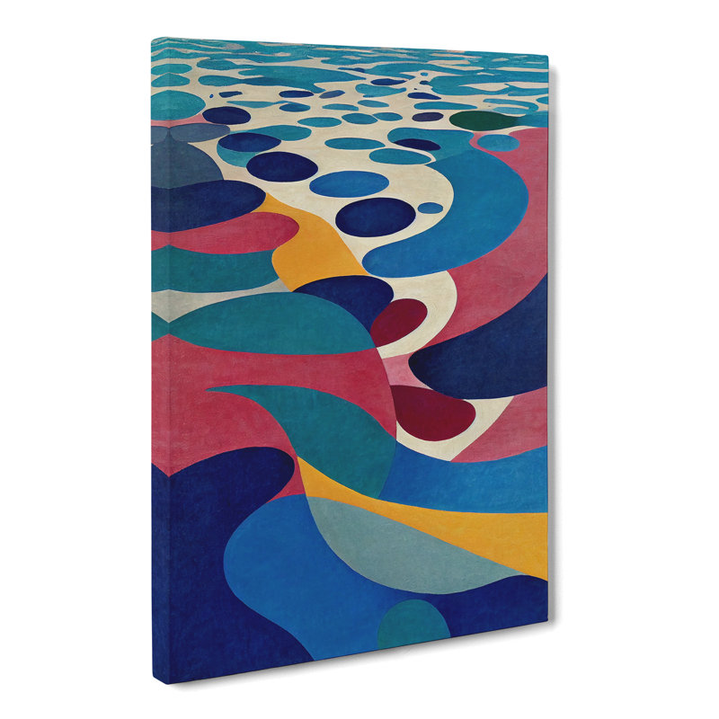 Seascape Abstract Vol.1 - Wrapped Canvas, 76cm H x 50cm W x 3cm D