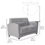 Canapé rembourré avec tablette Pro Series-104508587