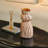 Light pink Vintage Novelty Ceramic Table Vase