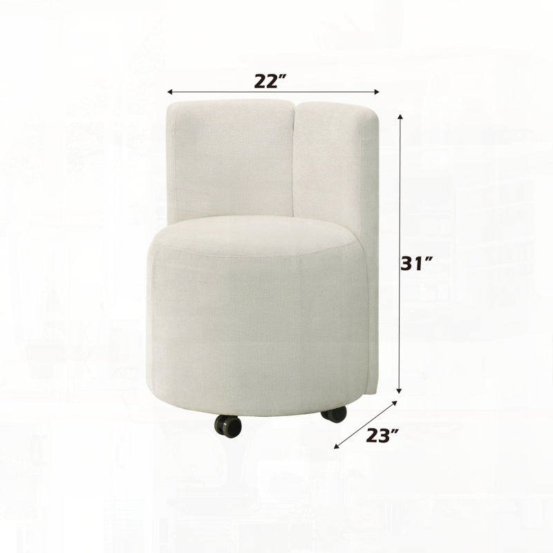 Ensemble de chaises d'appoint pivotantes en bois durable pour une utilisation contemporaine épurée
