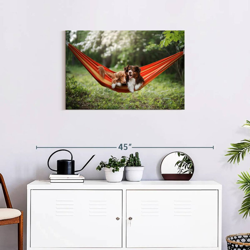 Brampt Dog Sweethearts, 20" H x 30" W