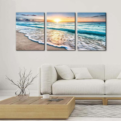 3 Piece Wrapped Canvas Print