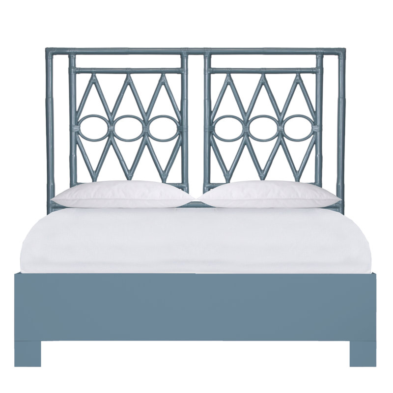 Michelle Standard Bed, Queen, Regatta Blue