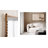 Prisha Rectangle Glass Narrow Side Table-1416933348