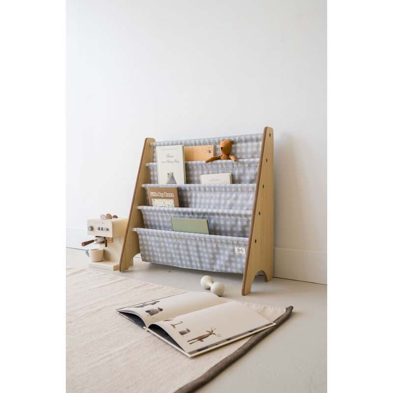 3 Sprouts - Étagère à livres - Étagère à livres pour enfants - Bibliothèque pour chambre de bébé, Bleu