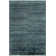 Hand Knotted Wool Area Rug in Blue