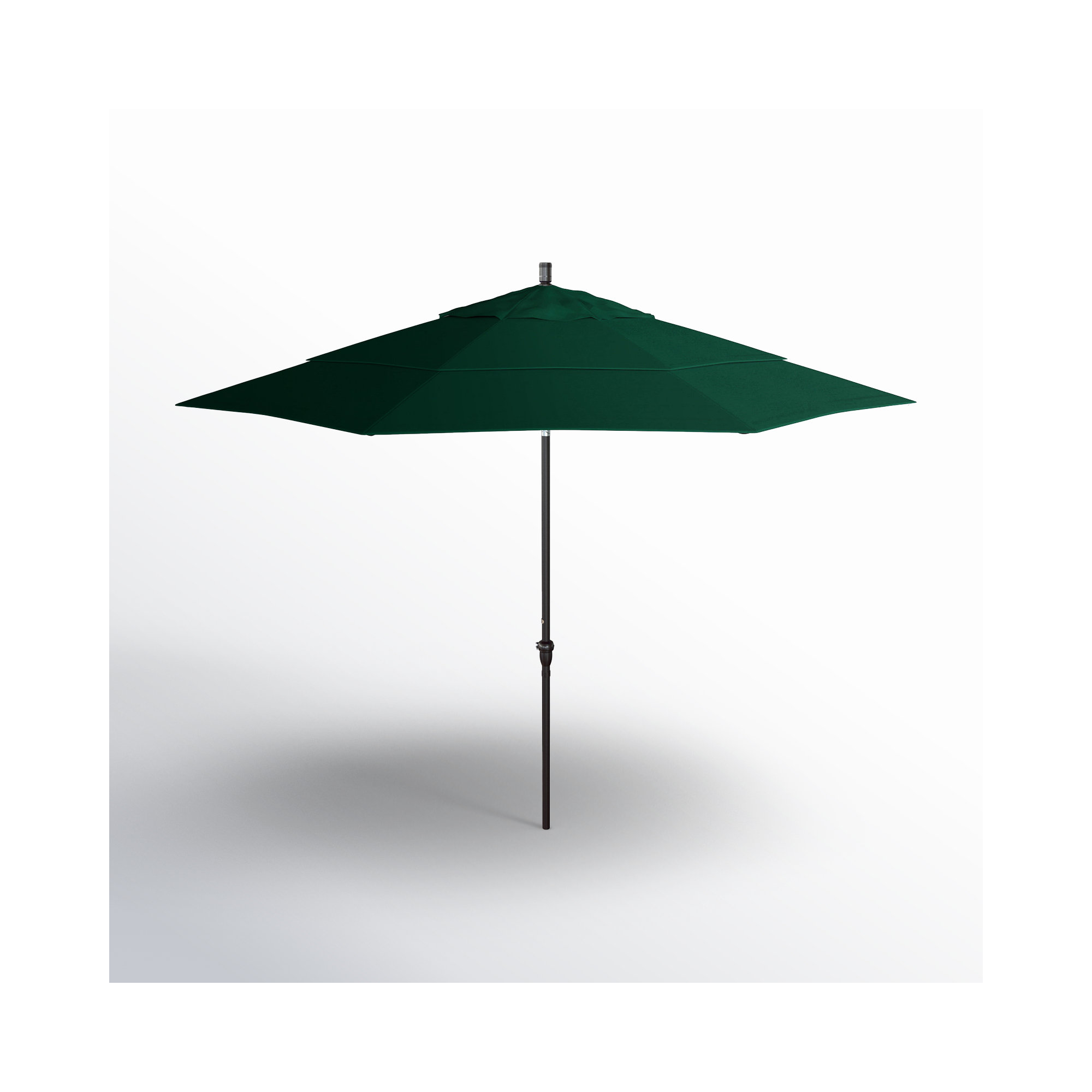 132'' Outdoor Umbrella, Hunter Green Performance