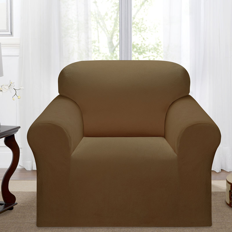 Housse pour fauteuil Day Break, Mélange de polyester châtaigne
