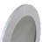 Elegant 20" Contemporary Fluted Round Mirror Wall Decor-974886321
