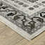 Tapis oriental noir / ivoire Aldred-738690310