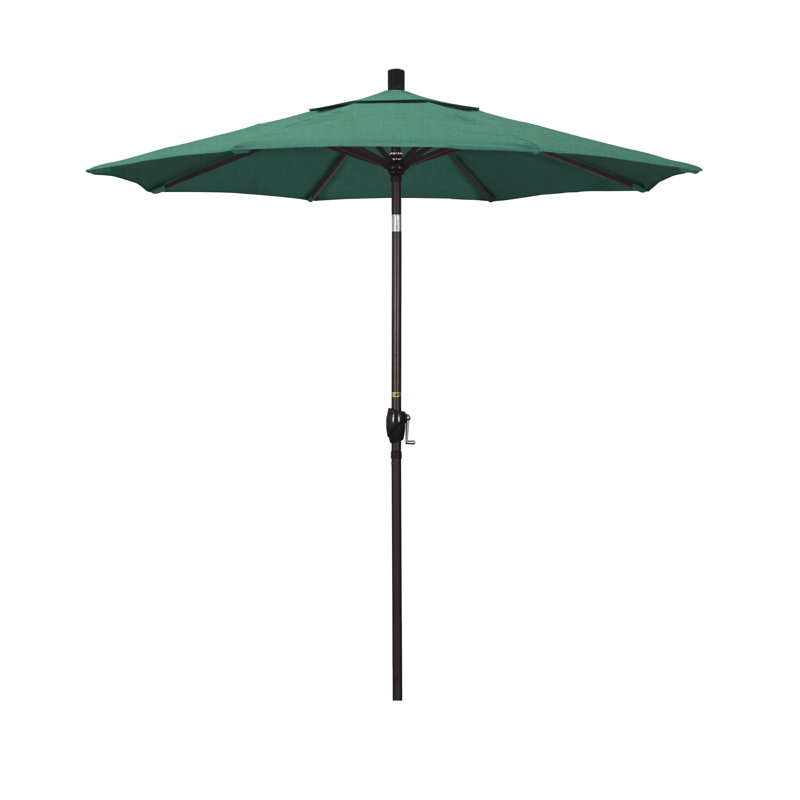 Parasol sunbrella de marché 7,5' Wallach, Sunbrella® teck bruyère