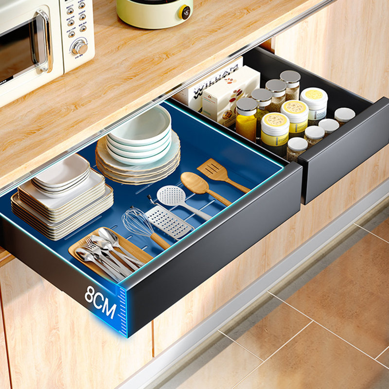 Steel Single Storage Cabinet ( 8cm H x 25cm W x 43cm D)