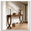 Table d'entrée de style rustique, console