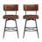 Hanriette 26''Retro PU Leather Counter Stools-2083358360