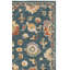 Tapis oriental en coton touffeté à la main gris foncé / rouge Metro-1276601565