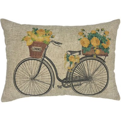 Linen Throw Pillow