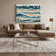 "Nautical Coastal Colors", art mural sur toile beige-1904043053