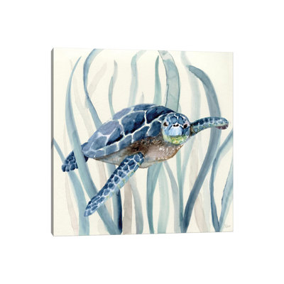 Fish In Seagrass I by Nan - Painting on Canvas