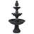 3-Tier Welcome Garden Water Fountain - 57 in - Deep Espresso
