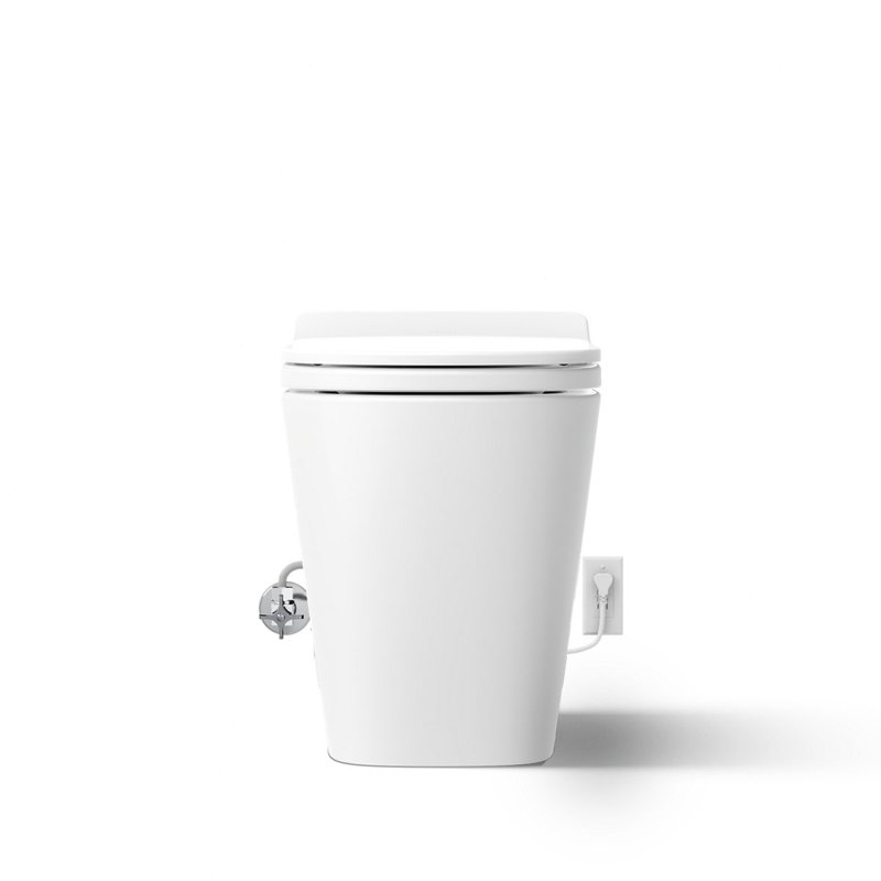 Toilette intelligente allongée une pièce à double chasse Leap ™