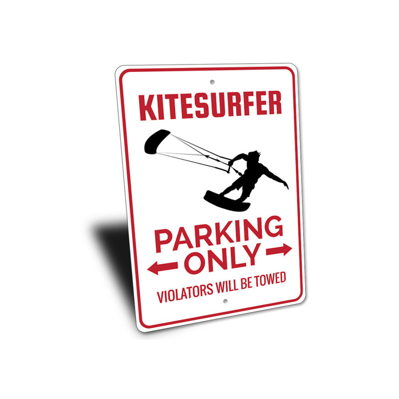 Plaque de kitesurfer, H 18 po x l 12 po x P 0,06 po