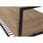 Heberling Bench, Entryway, Hallway, Storage, 42" Rectangular, Metal, Laminate, Contemporary-1460510002