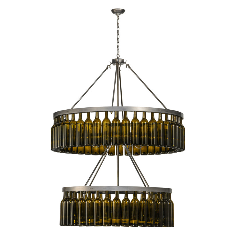 Aaralyn 12 - Light Glass Chandelier