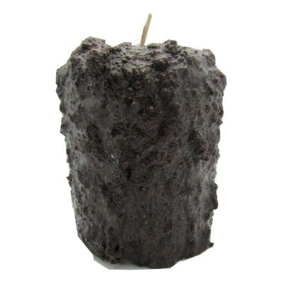 Bougie en pilier de beurre pomme