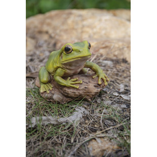Outdoor Leaping Frog Decor